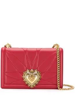 Большая стеганая сумка на плечо Devotion Dolce & Gabbana, красный 13486844 | красный