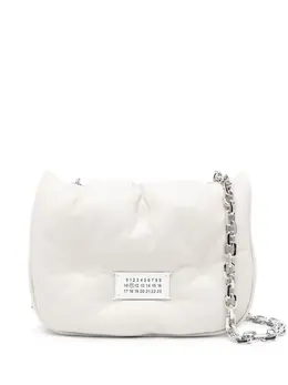 Маленькая сумка на плечо Glam Slam Flap Maison Margiela, нейтральный 20142993 | нейтральные цвета