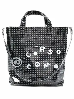 Сумка-тоут с логотипом 10 Corso Como, черный 16592765 | черный