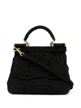 Маленькая сумка на плечо Sicily Dolce & Gabbana, черный 15892902 | черный