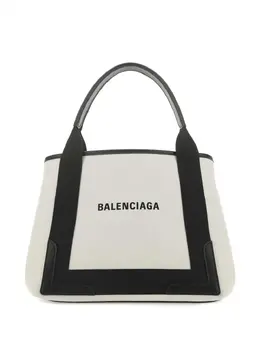 Маленькая сумка-тоут Navy Cabas Balenciaga, нейтральный 13172908 | нейтральные цвета