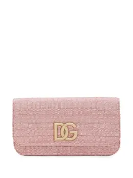 Клатч 3.5 с логотипом Dolce & Gabbana, розовый 22052987 | розовый