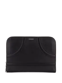 Клатч на молнии Alexander McQueen, черный 12117005 | черный