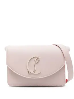 Маленькая сумка через плечо Loubi54 Christian Louboutin, розовый 22307872 | розовый