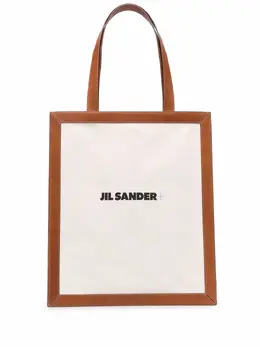 Сумка-тоут с логотипом Jil Sander, нейтральный 17780954 | нейтральные цвета