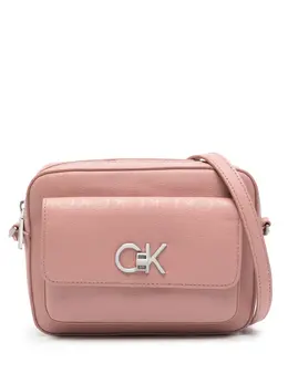 Сумка через плечо с монограммой Calvin Klein, розовый 22291044 | розовый