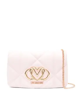 Сумка через плечо с логотипом Love Moschino, розовый 27193078 | розовый