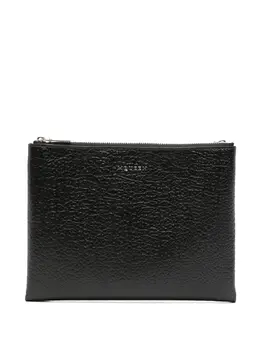 Клатч с логотипом Alexander McQueen, черный 25069195 | черный