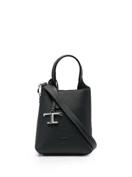 Сумка-тоут с логотипом Tod's, черный 18663313 | черный