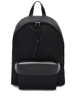 Рюкзак с тисненым логотипом Jil Sander, черный 20368296 | черный