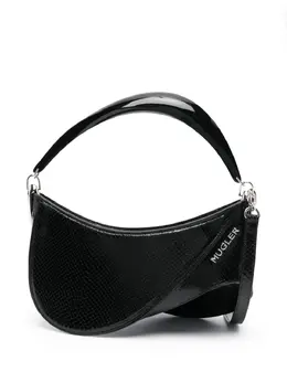 Сумка-тоут Spiral Curve Mugler, черный 22053581 | черный
