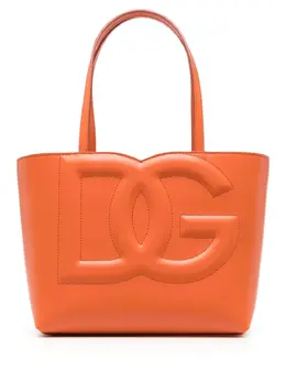 Маленькая сумка-тоут с логотипом DG Dolce & Gabbana, оранжевый 19738915 | оранжевый