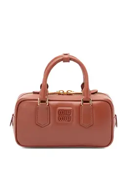 Сумка-тоут Arcadie с логотипом Miu Miu, нейтральный 31028210 | нейтральные цвета