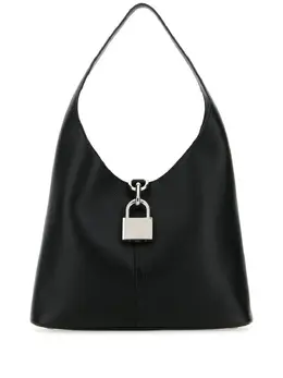 Сумка на плечо Locker среднего размера Balenciaga, черный 22146016 | черный