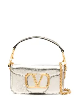 Маленькая сумка на плечо Locò Valentino Garavani, металлик 19373025 | металлик