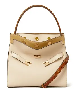 Маленькая сумка-тоут Lee Radziwill Tory Burch, нейтральный 22931337 | нейтральные цвета
