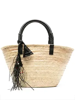 Большая сумка-тоут Icon Palm Leaf Alanui, нейтральный 22163726 | нейтральные цвета