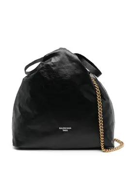 Сумка-тоут Crush среднего размера Balenciaga, черный 19294420 | черный