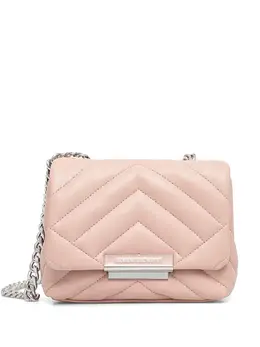 Стеганая сумка через плечо Armani Exchange, розовый 25611505 | розовый