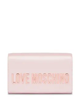 Сумка через плечо с логотипом Love Moschino, розовый 26634460 | розовый