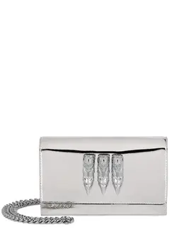 Клатч Mirror Philipp Plein, серебяный 20222557 | серебристый