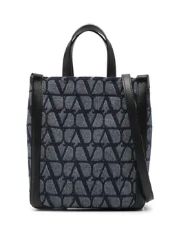 Сумка-тоут с узором Toile Iconographe Valentino Garavani, синий 22754291 | синий