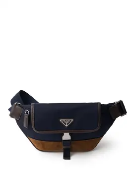 Поясная сумка с логотипом Prada, синий 27240203 | синий