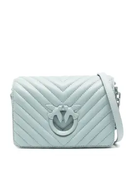 Мини-сумка через плечо Love Click Chevron Pinko, синий 21613644 | синий