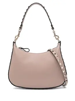 Сумка на плечо с декором Rockstud Valentino Garavani, розовый 22669438 | розовый