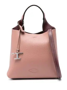 Сумка-тоут с тисненым логотипом Tod's, розовый 22781722 | розовый