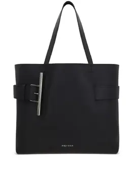Сумка-тоут T-Bar Sling Alexander McQueen, черный 27591693 | черный