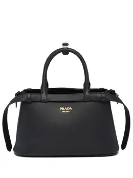Сумка-тоут с логотипом Prada, черный 22287571 | черный