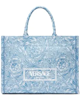 Сумка-тоут Barocco Athena Versace, синий 22707643 | синий