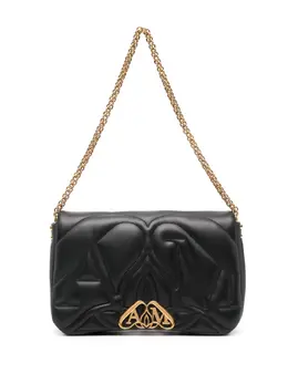 Сумка на плечо The Seal Alexander McQueen, черный 19975170 | черный