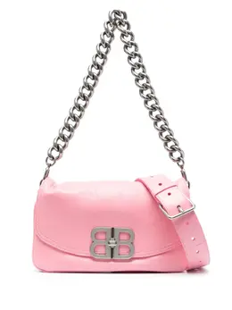 Маленькая сумка на плечо BB Soft Flap Balenciaga, розовый 20633120 | розовый