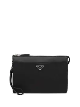 Клатч с логотипом Prada, черный 15170636 | черный