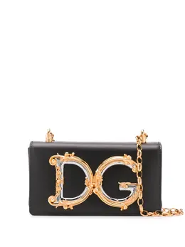 Сумка через плечо DG Girls Dolce & Gabbana, черный 15205385 | черный