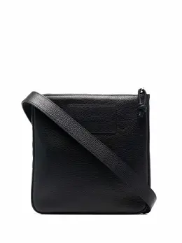 Сумка-мессенджер с тисненым логотипом Emporio Armani, черный 17488452 | черный