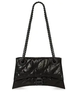 Маленькая сумка на плечо Crush с цепочкой Balenciaga, черный 18304397 | черный