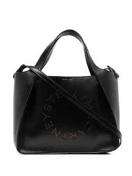 Сумка-тоут Stella Logo из искусственной кожи Stella McCartney, черный 17491293 | черный