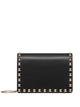Мини-сумка через плечо Rockstud Valentino Garavani, черный 15620650 | черный