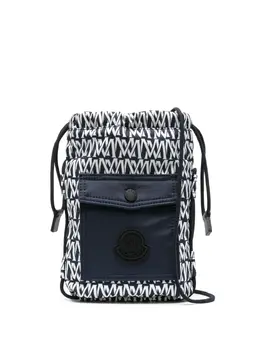 Сумка через плечо Makaio с монограммой Moncler, синий 22536766 | синий