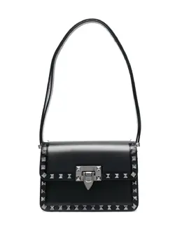 Маленькая сумка на плечо Rockstud23 Valentino Garavani, черный 20806275 | черный