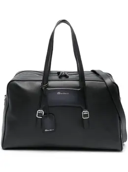 Дорожная сумка с логотипом Santoni, черный 21004289 | черный