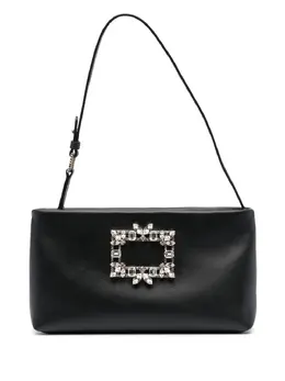 Сумка на плечо с кристаллами Roger Vivier, черный 18846555 | черный
