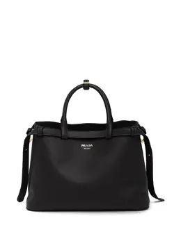 Сумка-тоут с логотипом Prada, черный 22288420 | черный