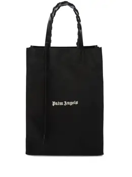 Сумка-тоут с логотипом Palm Angels, черный 22030600 | черный