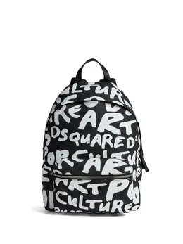 Рюкзак с логотипом Dsquared2, черный 21498138 | черный