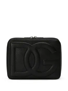 Сумка-мессенджер среднего размера с логотипом DG Dolce & Gabbana, черный 22056061 | черный