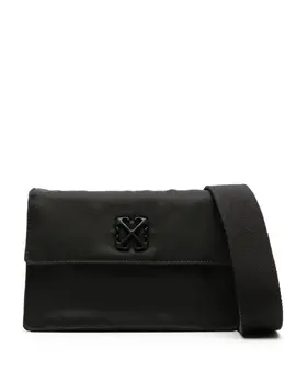 Сумка-мессенджер Soft Jitney 1.4 Off-White, черный 21572394 | черный
